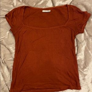 Reformation Ribbed T shirt